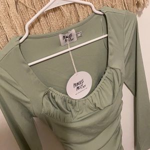 Princess Polly Neive Mini Dress Green